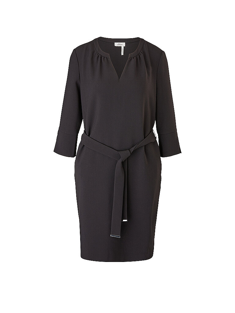 S.OLIVER BLACK LABEL Kleid schwarz | 44